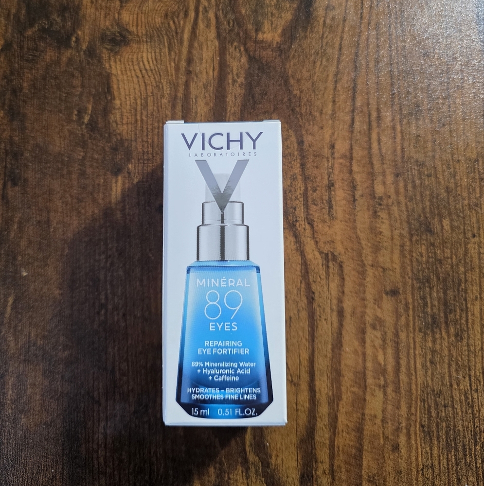 Vichy Mineral 89 Eyes Fortifying Serum with Hyaluronic Acid - 15ml NEW